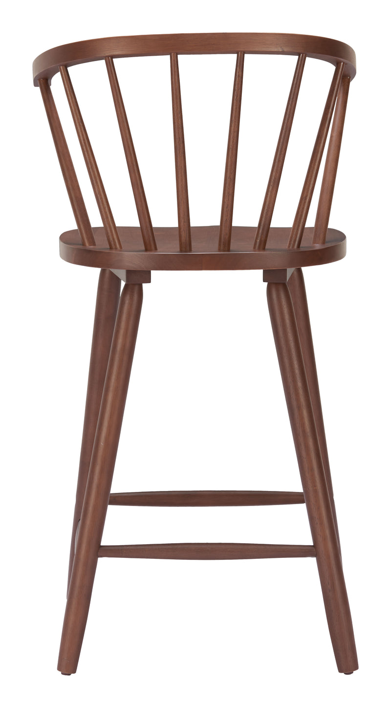 Stenger Counter Stool (Set of 2) Walnut