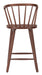 Stenger Counter Stool (Set of 2) Walnut