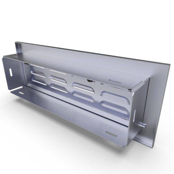 18" Vented Panel Door with Concealed Pressure Hinge