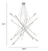 Belief Ceiling Lamp Chrome