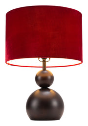 Shobu Table Lamp Red