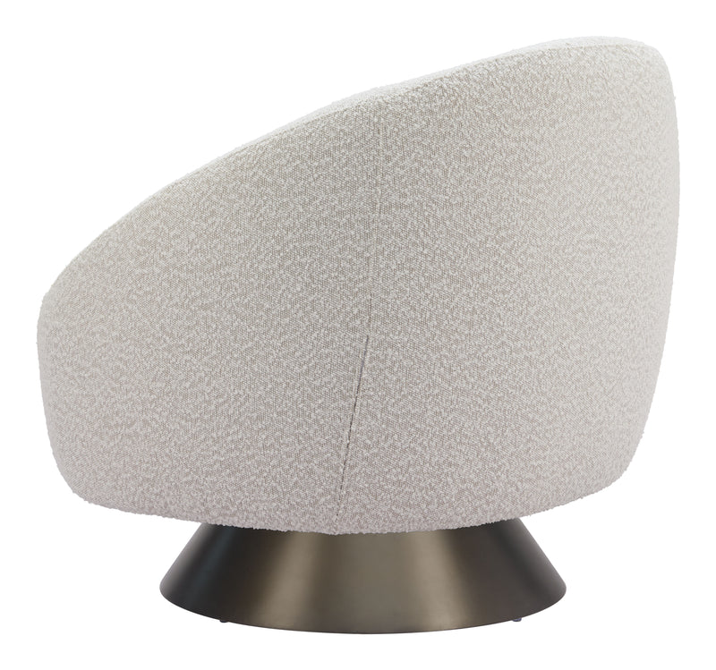 Modan Swivel Chair Misty Gray