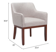 Berbera Dining Chair Gray