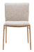 Nordvest Dining Chair Beige & Gold