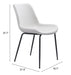 Byron Dining Chair (Set of 2) White