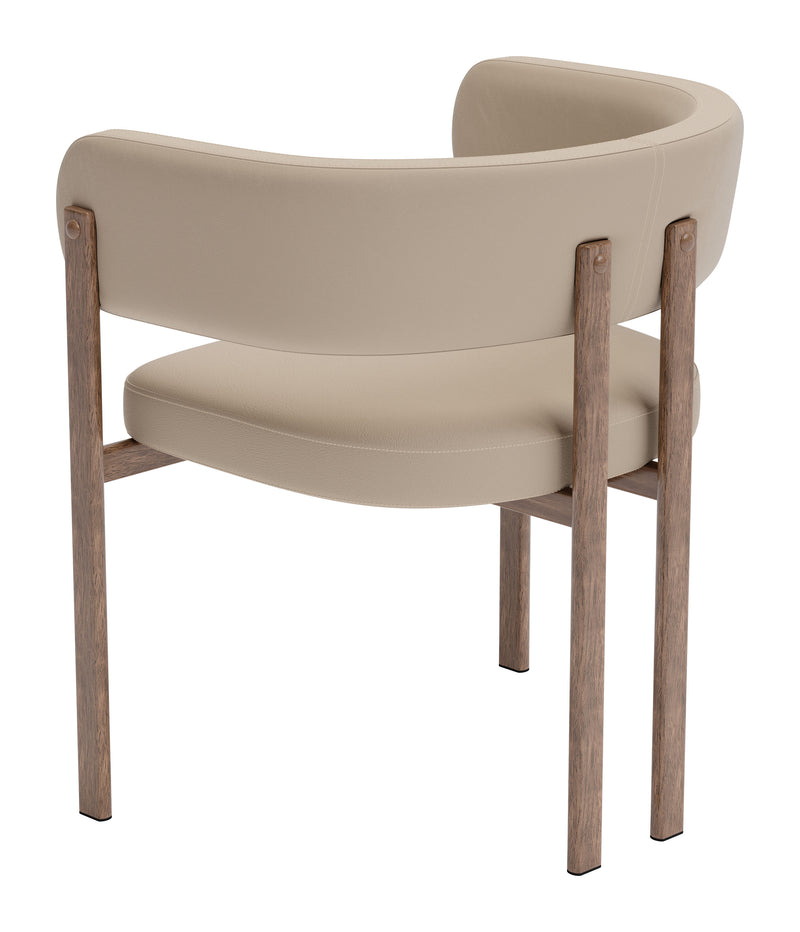 Ruge Dining Chair (Set of 2) Beige