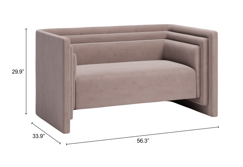Trippel Loveseat Taupe