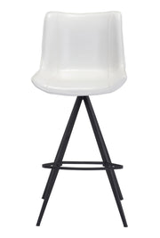Aki Barstool (Set of 2) White & Black