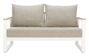 Welt Sofa Taupe & White