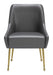 Maxine Dining Chair Gray & Gold