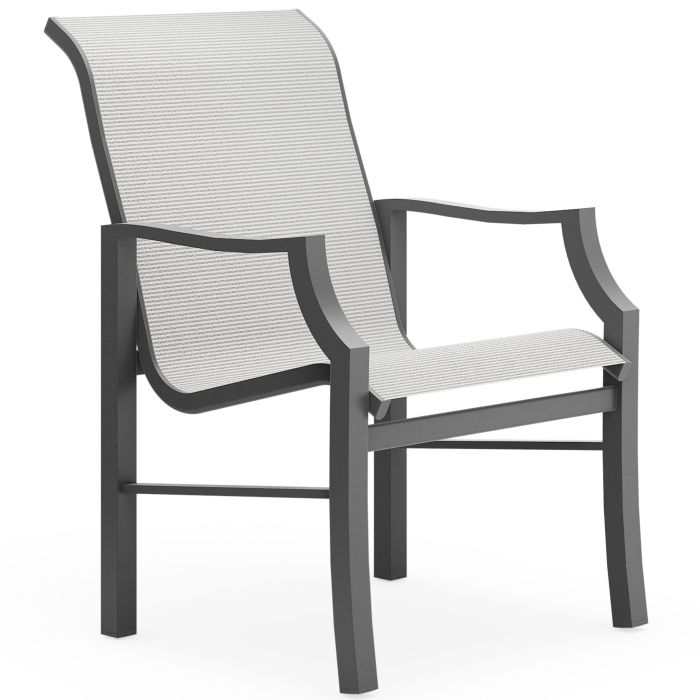Nico High back dining arm chair - regular sling