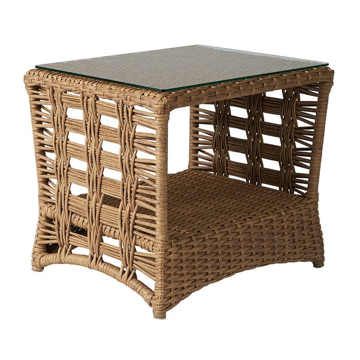 Magnolia 25" Rectangular End Table in Sandcastle Finish