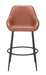 Vila Barstool (Set of 2) Brown