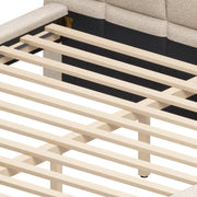 Placid Queen Bed Beige