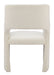 Minet Dining Chair Linen White