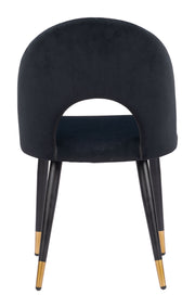 Menlo Dining Chair (Set of 2) Black