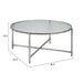 Vetro Coffee Table Silver