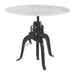 Mufid Bistro Table White & Black