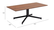Mazzy Coffee Table Brown