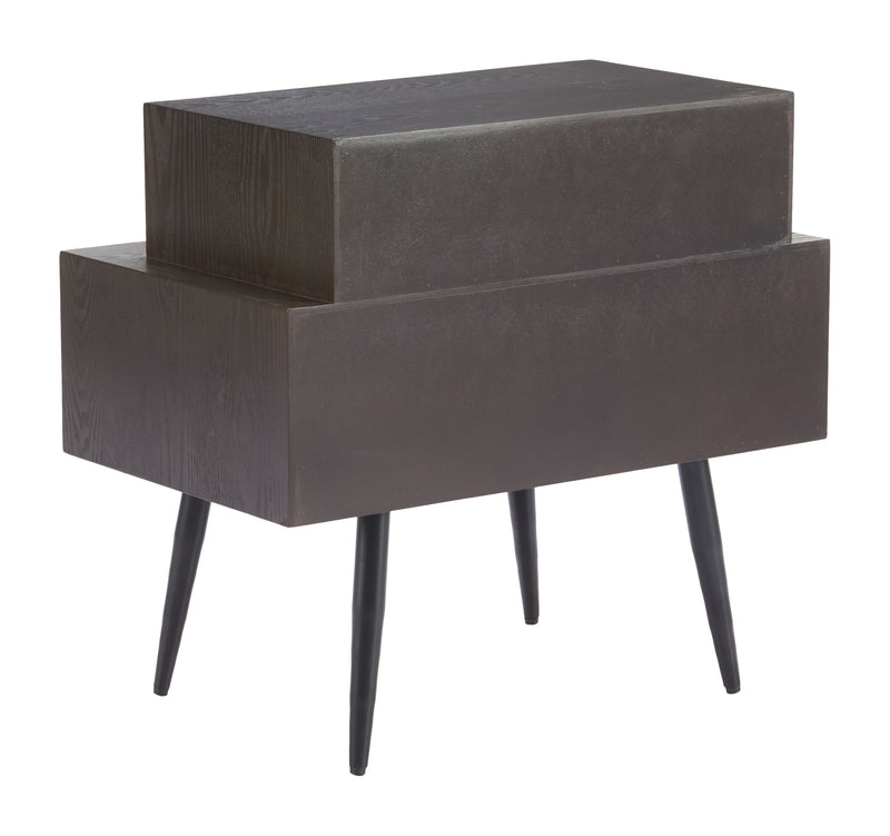 Mechy Side Table Brown