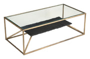 Ranol Coffee Table Brass