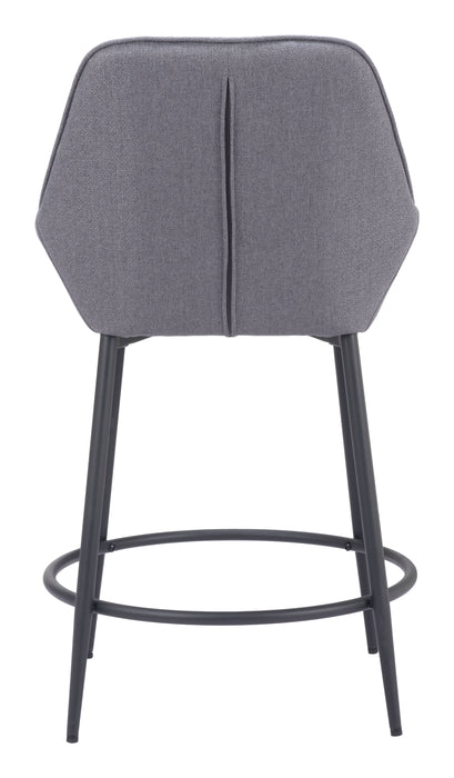 Vila Counter Stool (Set of 2) Gray