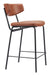 Charon Counter Stool (Set of 2) Vintage Brown