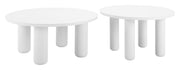 Ola Coffee Table Set (2-Piece) White