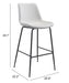 Byron Barstool White