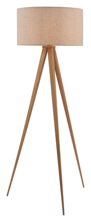 Imperial Floor Lamp Beige & Natural