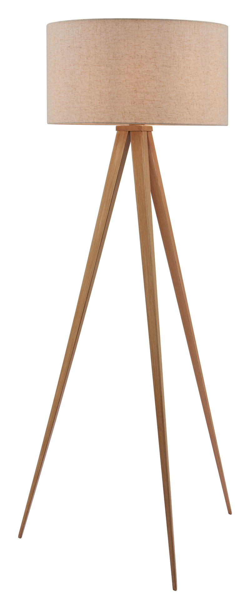 Imperial Floor Lamp Beige & Natural
