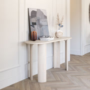 Risan Console Table Whitewashed