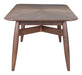 Silea Rectangular Dining Table Espresso