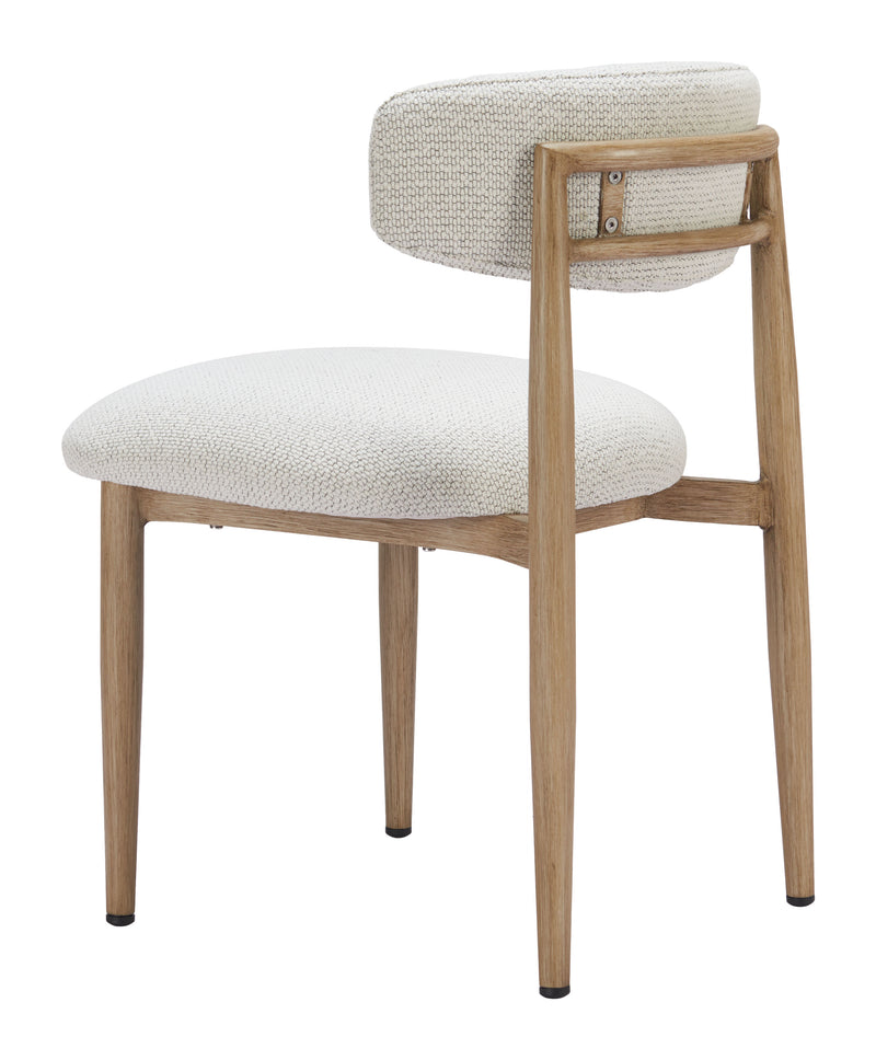 Bege Dining Chair White