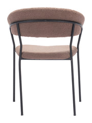 Josephine Dining Chair (Set of 2) Brown