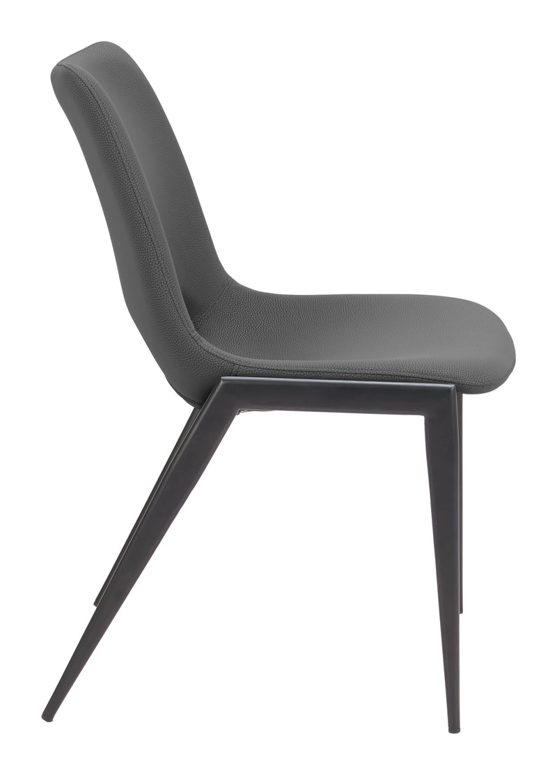 Desi Armless Dining Chair (Set of 2) Black