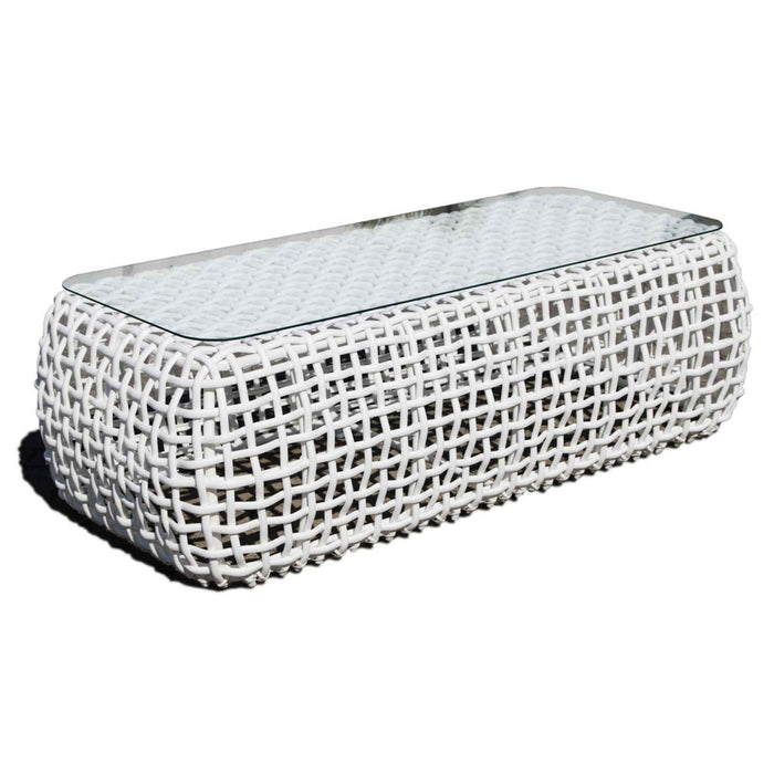 Dynasty Coffee Table with Glass