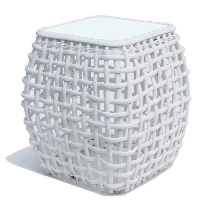 Dynasty Side Table with Glass12