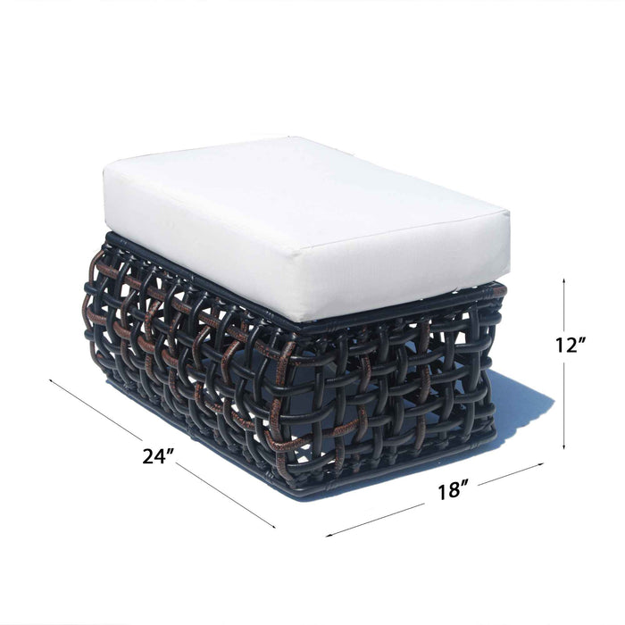 Dynasty Ottoman with Sunbrella Cushion13