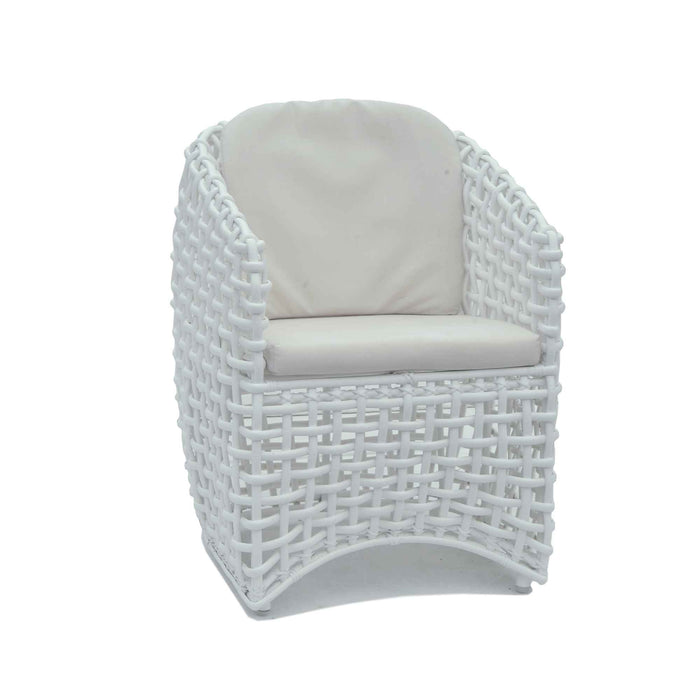 Dynasty 5-Piece Dining Set with Sunbrella Cushion