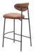 Rorun Barstool (Set of 2) Brown