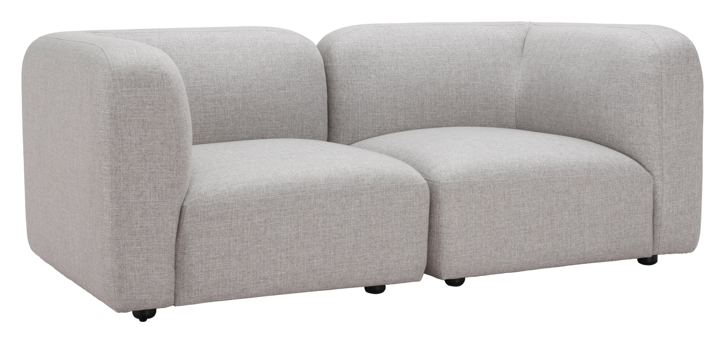 Biak Corner Chair Gray