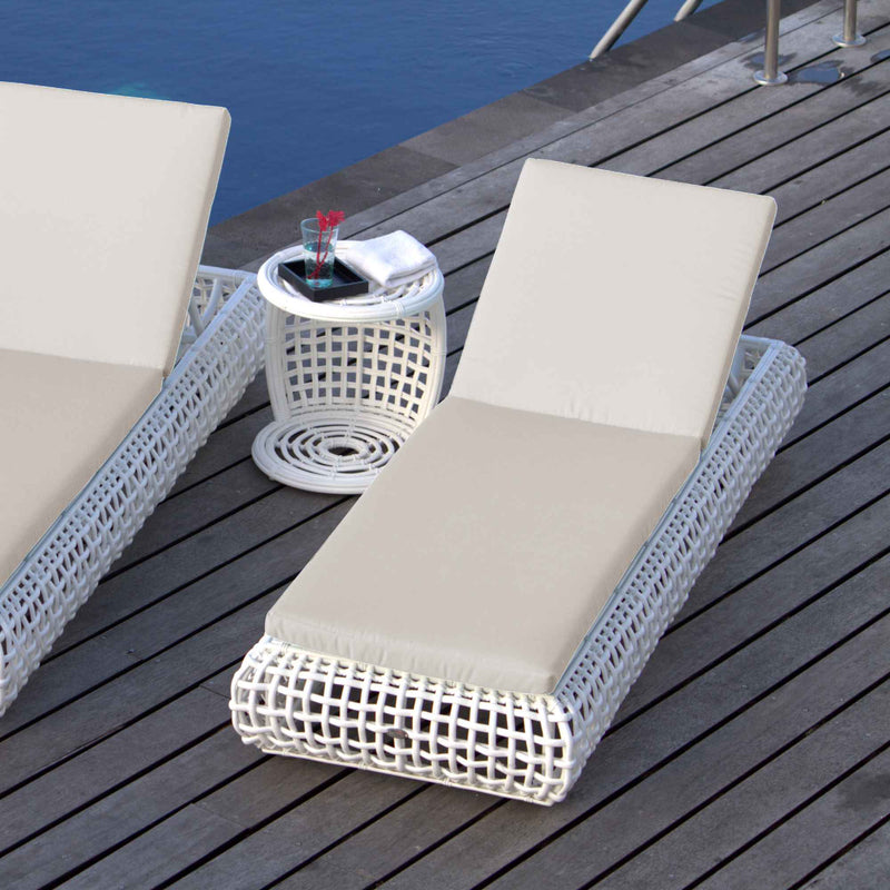 Dynasty Chaise Lounger with Sunbrella Cushion