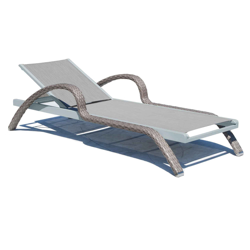 North Set of 2 Chaise Loungers