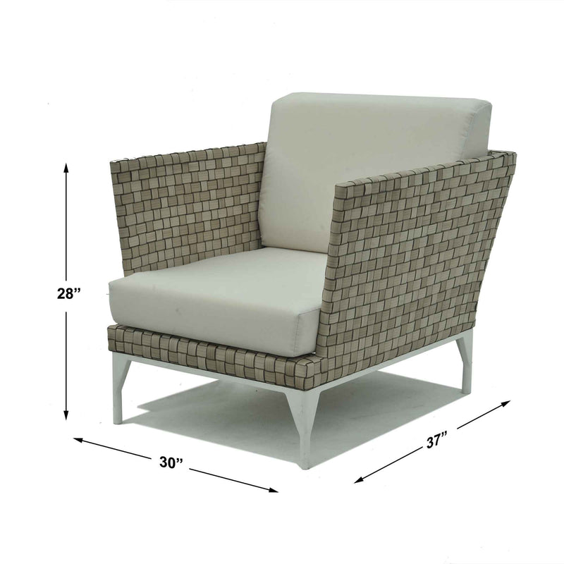 Brafta 5-Piece Seating Set with Sunbrella Cushions