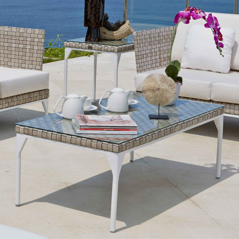 Brafta Coffee Table with Glass