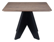 Lisse Square Dining Table Espresso