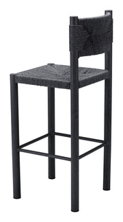 Iska Barstool (Set of 2) Black