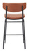 Charon Counter Stool (Set of 2) Vintage Brown