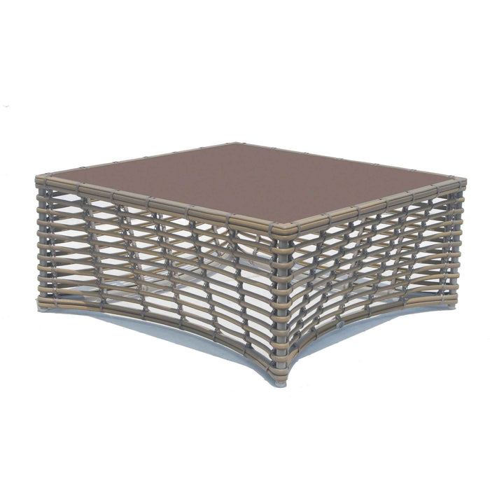 Ruby Coffee Table with Glass